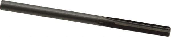 Hertel - 5/32" Solid Carbide 4 Flute Chucking Reamer - Straight Flute, Straight Shank, 3/4" Flute Length, 2-1/2" OAL - Eagle Tool & Supply