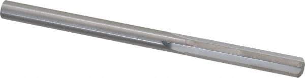 Hertel - #9 Solid Carbide 4 Flute Chucking Reamer - Straight Flute, Straight Shank, 1" Flute Length, 3" OAL - Eagle Tool & Supply