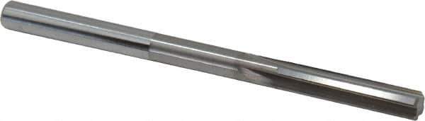 Hertel - #13 Solid Carbide 4 Flute Chucking Reamer - Straight Flute, Straight Shank, 7/8" Flute Length, 2-3/4" OAL - Eagle Tool & Supply