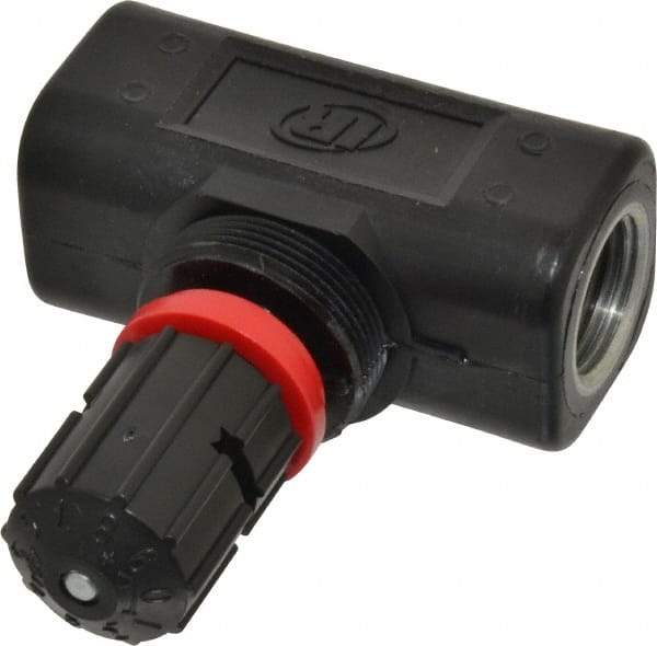 ARO/Ingersoll-Rand - 1/2" NPT Inline Flow Control Valve - 0 to 200 psi - Eagle Tool & Supply