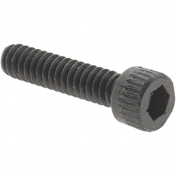 Value Collection - #4-40 UNC Hex Socket Drive, Socket Cap Screw - Alloy Steel, Black Oxide Finish, Fully Threaded, 1/2" Length Under Head - Eagle Tool & Supply