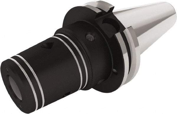 Seco - 20mm Hole Diam, CAT50 Taper Shank Shrink Fit Tool Holder & Adapter - 90mm Projection, 44mm Nose Diam, 44mm Clamping Depth, Through Coolant - Exact Industrial Supply