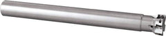 Seco - 32mm Cut Diam, 6mm Max Depth of Cut, 25mm Shank Diam,Indexable Plunge End Mill - Cylindrical Shank, Multiple Insert Styles, R217.79 Toolholder Style, Through Coolant, Series Turbo 10 - Eagle Tool & Supply