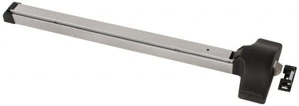 Yale - 30 to 36" Wide Door Range, Aluminum Painted Rim Exit Push Bar - Fits 30 to 36" Door, 2-1/2 Projection - Eagle Tool & Supply