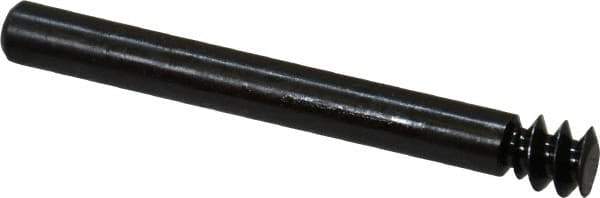 Made in USA - 1/4" Max Diam, Abrasive Disc Mandrel - 2" Long - Eagle Tool & Supply