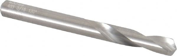 M.A. Ford - 3/16" Body Diam, 120°, 2" OAL, Solid Carbide Spotting Drill - Eagle Tool & Supply
