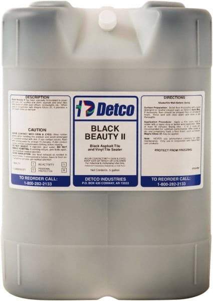 Detco - 5 Gal Container Finish - Use on Resilient Flooring - Eagle Tool & Supply