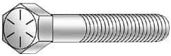Armor Coat - 1/2-20 UNF, 2-1/4" Length Under Head Hex Head Cap Screw - Partially Threaded, Grade 8 Steel, 3/4" Hex - Eagle Tool & Supply