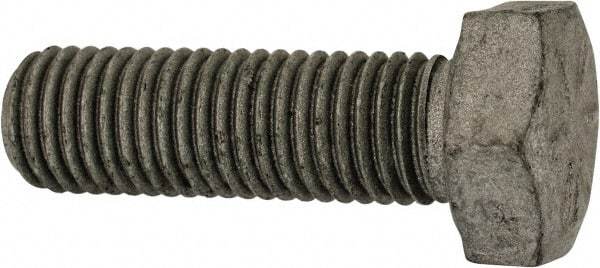Armor Coat - 5/16-24 UNF, 1" Length Under Head Hex Head Cap Screw - Fully Threaded, Grade 8 Steel, 1/2" Hex - Eagle Tool & Supply