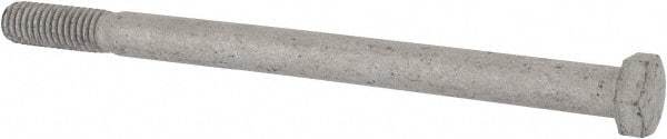 Armor Coat - 3/8-16 UNC, 5-1/2" Length Under Head Hex Head Cap Screw - Partially Threaded, Grade 8 Steel, 9/16" Hex - Eagle Tool & Supply