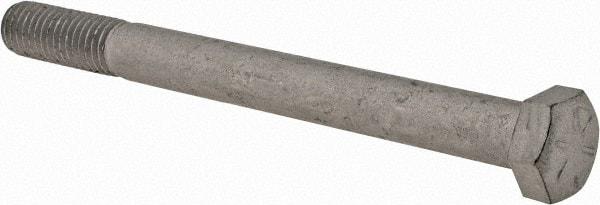 Armor Coat - 1/2-13 UNC, 5-1/2" Length Under Head Hex Head Cap Screw - Partially Threaded, Grade 8 Steel, 3/4" Hex - Eagle Tool & Supply