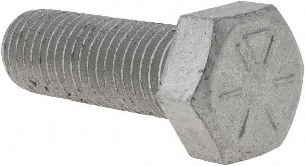 Armor Coat - 3/4-10 UNC, 2-1/4" Length Under Head Hex Head Cap Screw - Fully Threaded, Grade 8 Steel, 1-1/8" Hex - Eagle Tool & Supply