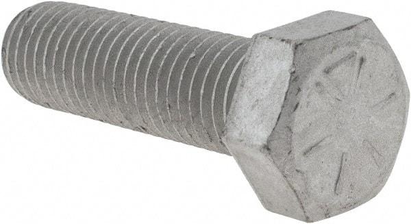 Armor Coat - 3/4-10 UNC, 2-1/2" Length Under Head Hex Head Cap Screw - Fully Threaded, Grade 8 Steel, 1-1/8" Hex - Eagle Tool & Supply