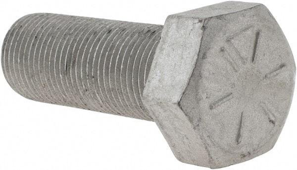 Armor Coat - 3/4-16 UNF, 2" Length Under Head Hex Head Cap Screw - Fully Threaded, Grade 8 Steel, 1-1/8" Hex - Eagle Tool & Supply