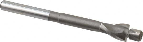 Weldon - 1/4" Socket Head Cap Screw Compatible, High Speed Steel, Solid Pilot Counterbore - Eagle Tool & Supply