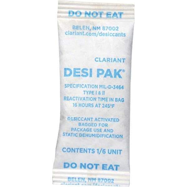 Armor Protective Packaging - Desiccant Packets Material: Clay Packet Size: 5 Grams - Eagle Tool & Supply