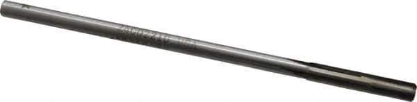 Made in USA - #2 Carbide-Tipped 4 Flute Chucking Reamer - Straight Flute, 13/64" Straight Shank, 1-1/4" Flute Length, 5" OAL - Eagle Tool & Supply