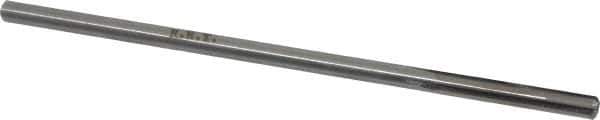 Made in USA - 0.225" Carbide-Tipped 4 Flute Chucking Reamer - Straight Flute, 7/32" Straight Shank, 1-1/2" Flute Length, 6" OAL - Eagle Tool & Supply