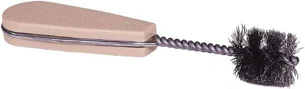 Weiler - 5/8" Diam Helical Tube Brush - 1" Brush Length, 6-1/2" OAL - Eagle Tool & Supply