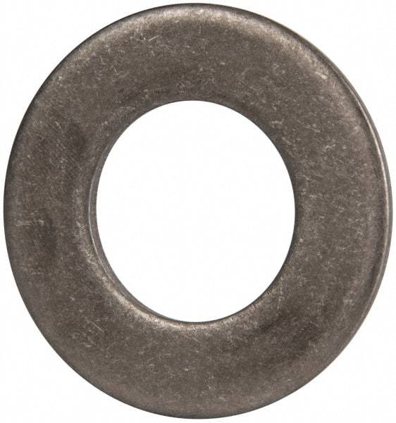 Made in USA - 1" Screw, Grade 300 Stainless Steel Standard Flat Washer - 1.062" ID x 2" OD, 0.108" Thick, Passivated Finish, Meets Military Specifications - Eagle Tool & Supply