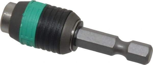 Wera - 1/4" Hex Bit Holder - 1/4" Hex Drive, 2" OAL - Eagle Tool & Supply