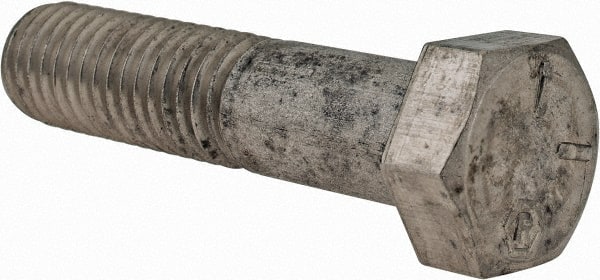 Made in USA - 1/2-13 UNC, 2-1/4" Length Under Head Hex Head Cap Screw - Eagle Tool & Supply