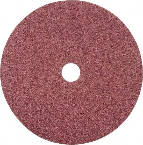 3M - 7" Diam 7/8" Hole 36 Grit Fiber Disc - Very Coarse Grade, Ceramic, 8,600 Max RPM, Series 988C - Eagle Tool & Supply