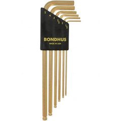 Bondhus - Hex Key Sets Tool Type: Hex Handle Type: L-Key Long Arm - Eagle Tool & Supply