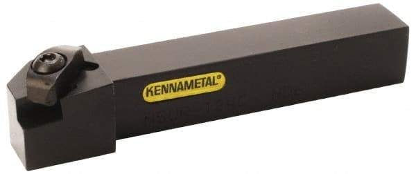 Kennametal - External Thread, Right Hand Cut, 3/4" Shank Width x 3/4" Shank Height Indexable Threading Toolholder - 5" OAL, NTU 4R Insert Compatibility, NSU Toolholder, Series Top Notch - Eagle Tool & Supply