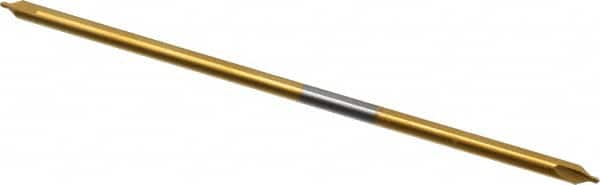 Hertel - #1 Plain Cut 60° Incl Angle Solid Carbide Combo Drill & Countersink - Eagle Tool & Supply