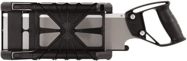 Stanley - Back Saw Miter Box & Saw - 5-19/32" Box Width x 18" Box Length - Eagle Tool & Supply