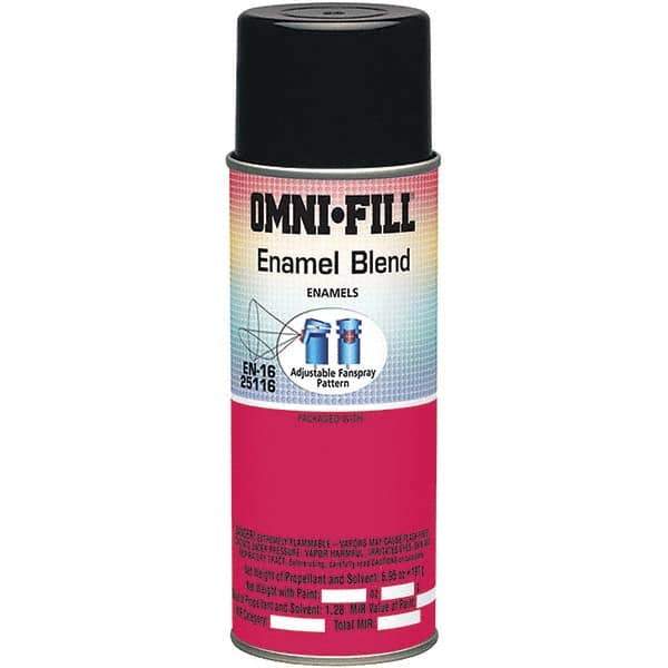 Krylon - Clear, Flat, Enamel Spray Paint - 12 oz Container - Eagle Tool & Supply