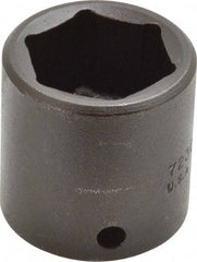 Proto - 3/8" Drive 15/16" Standard Impact Socket - 6 Points, 1-11/32" OAL - Eagle Tool & Supply