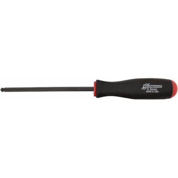 Bondhus - Hex Drivers Fastener Type: Hex Ball End System of Measurement: Metric - Eagle Tool & Supply