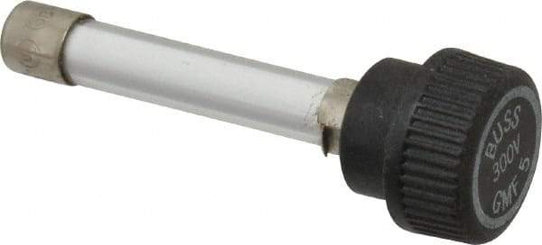 Cooper Bussmann - 300 VAC, 5 Amp, Time Delay Size Rejecting/NonRejecting Fuse - Fuse Holder Mount, 2-1/4" OAL, 10 at AC kA Rating, 15.9mm Diam - Eagle Tool & Supply