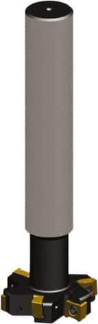 Seco - Shank Connection, 5/16" Cutting Width, 0.35" Depth of Cut, 1-1/4" Cutter Diam, 1 Tooth Indexable Slotting Cutter - 5/8" Shank Diam, R335.18 Toolholder, LNK.. 05.. Insert, Right Hand Cutting Direction - Eagle Tool & Supply