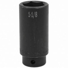 SK - Impact Socket - 1/2"DR 1-1/8" DEEP IMPACT SOCKET - Eagle Tool & Supply