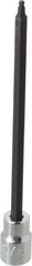 Proto - 3/8" Drive, 1/8" Hex Bit Socket - 6-3/32" OAL, 5" Bit Length, Long Ball End Hex Bit Socket - Eagle Tool & Supply