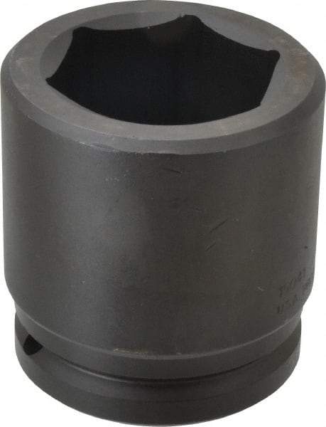 Proto - 1-1/2" Drive 2-9/16" Standard Impact Socket - 6 Points, 4" OAL - Eagle Tool & Supply