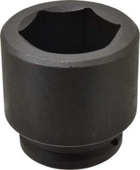 Proto - 1-1/2" Drive 3" Standard Impact Socket - 6 Points, 4-1/2" OAL - Eagle Tool & Supply