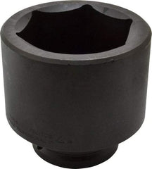 Proto - 1-1/2" Drive 4" Standard Impact Socket - 6 Points, 5-1/2" OAL - Eagle Tool & Supply