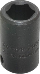 Proto - 1/4" Drive 5/16" Standard Impact Socket - 6 Points, 7/8" OAL - Eagle Tool & Supply