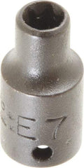 Proto - 1/4" Drive Impact Socket - 1" OAL - Eagle Tool & Supply