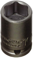 Proto - 1/4" Drive 4mm Standard Impact Socket - 6 Points, 7/8" OAL - Eagle Tool & Supply