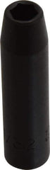Proto - 3/8" Drive 11/32" Deep Impact Socket - 6 Points, 2-3/4" OAL - Eagle Tool & Supply