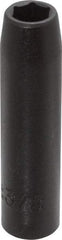 Proto - 3/8" Drive 3/8" Deep Impact Socket - 6 Points, 2-3/4" OAL - Eagle Tool & Supply