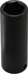 Proto - 3/8" Drive 11/16" Deep Impact Socket - 6 Points, 2-3/4" OAL - Eagle Tool & Supply