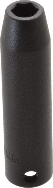Proto - 3/8" Drive 8mm Deep Impact Socket - 6 Points, 2-47/64" OAL - Eagle Tool & Supply