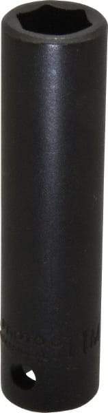 Proto - 3/8" Drive 11mm Deep Impact Socket - 6 Points, 2-47/64" OAL - Eagle Tool & Supply