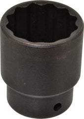 Proto - 1/2" Drive 1-7/16" Standard Impact Socket - 12 Points, 2-15/64" OAL - Eagle Tool & Supply